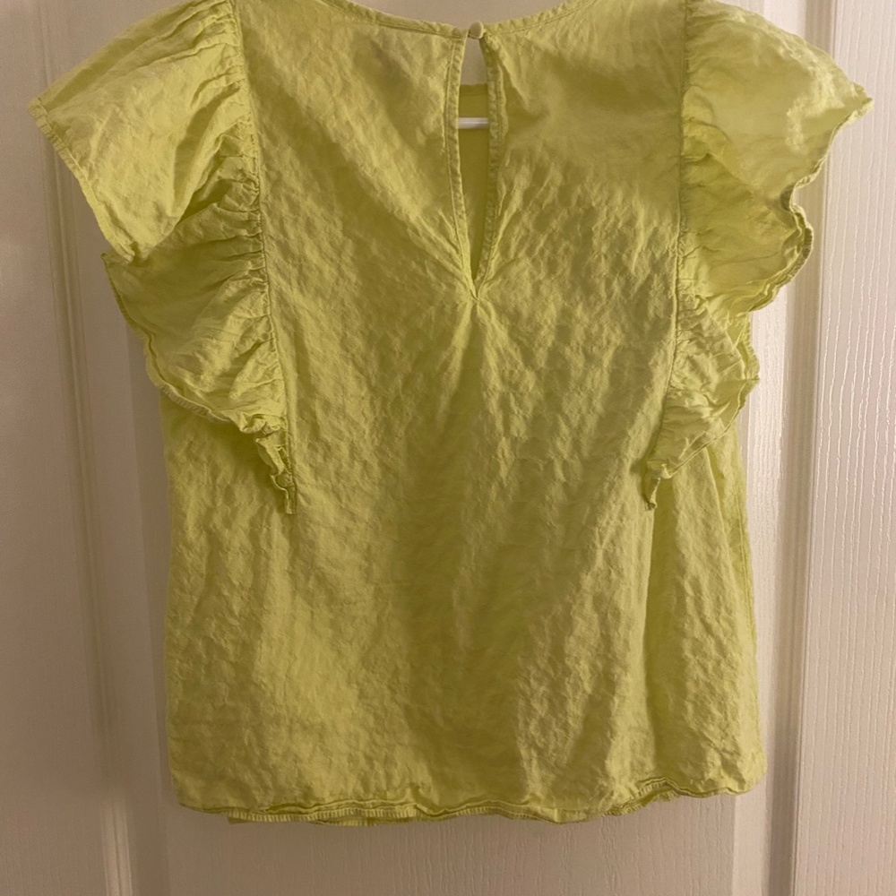 Neon Ruffle Top - Picture 2 of 2